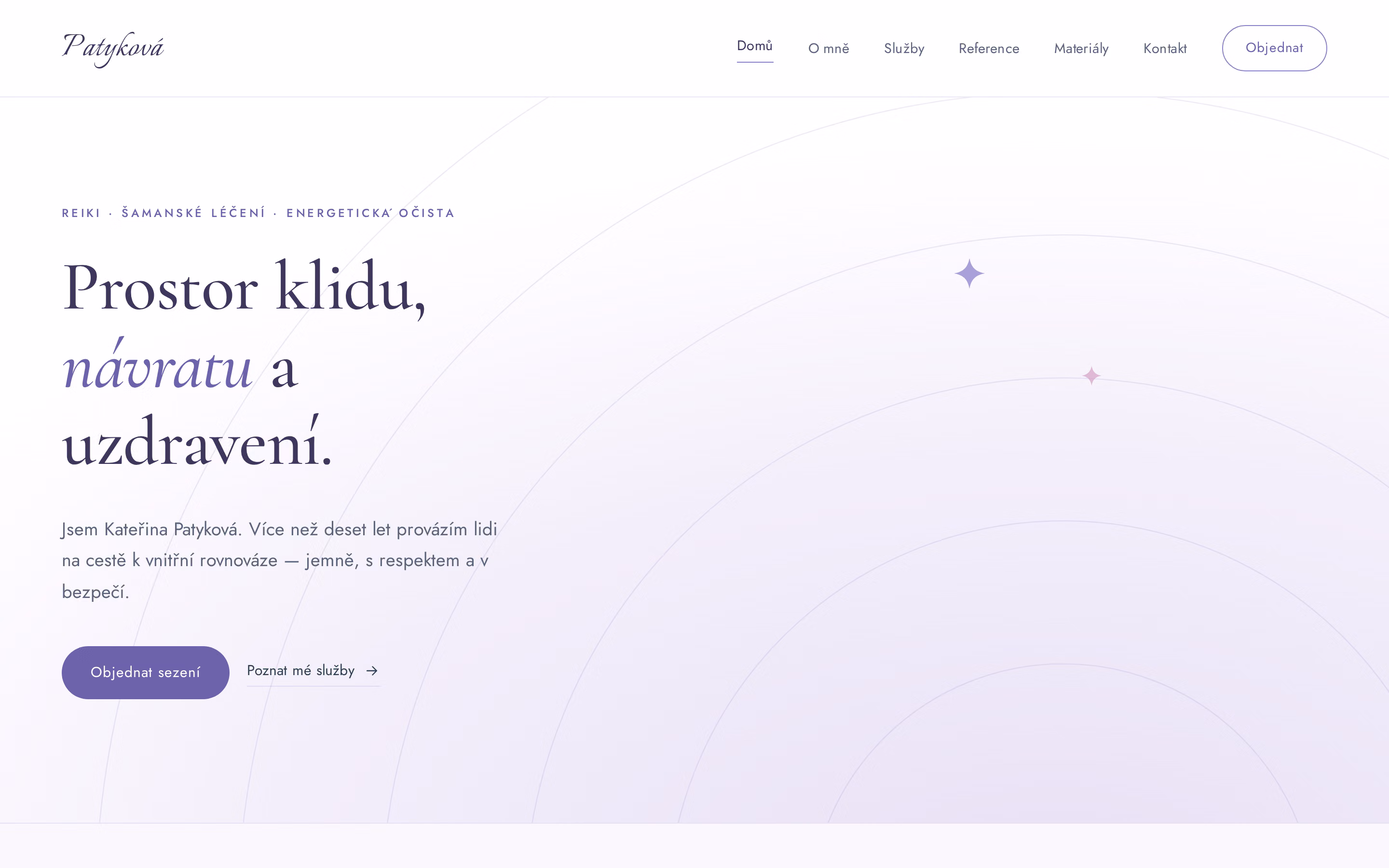 Kateřina Patyková – web na míru - obrázek 1