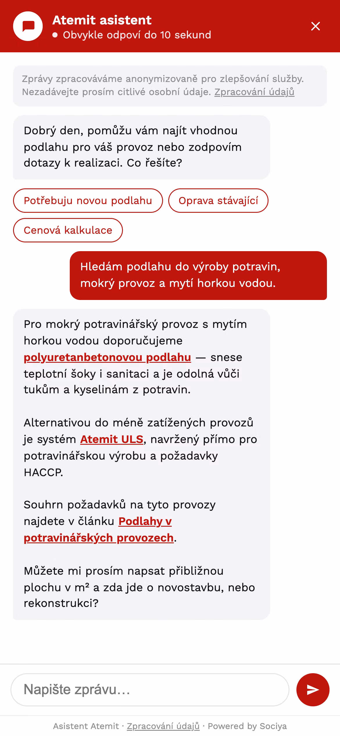 AI asistent pro Atemit — z pěti minut hledání na třicet sekund konverzace - obrázek 3