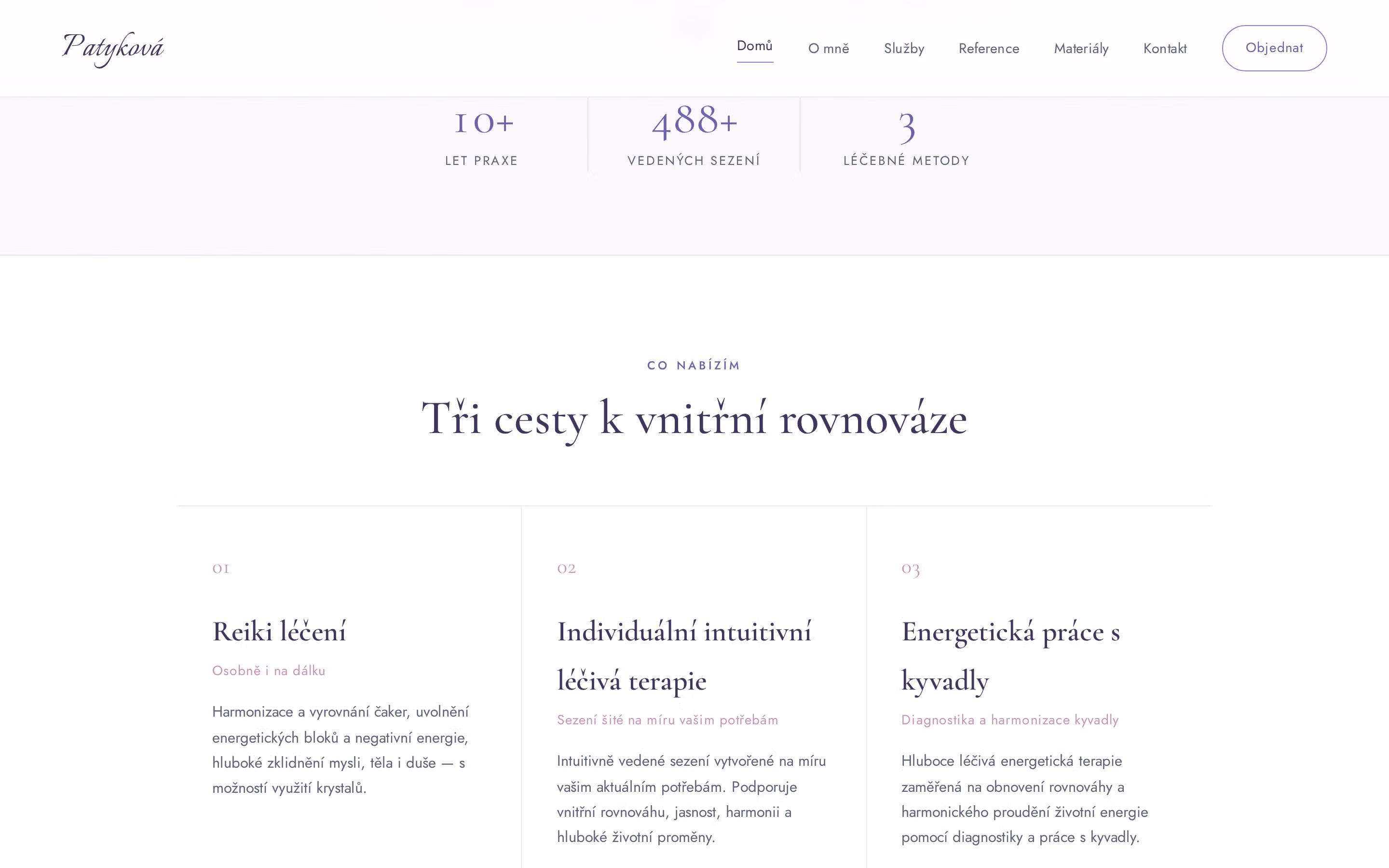 Kateřina Patyková – web na míru - obrázek 4